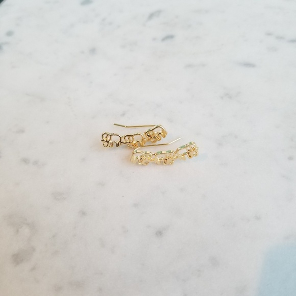 Elephant Climber Earrings - Picture 3 of 6